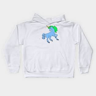 boy unicorn Kids Hoodie